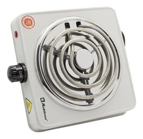 Grill Electric 1 Burner 5 Niveles Pekm-1000eg Koblenz White
