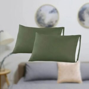 Pair Covers Pillow Suavitec Essential Olivo Concord Olivo