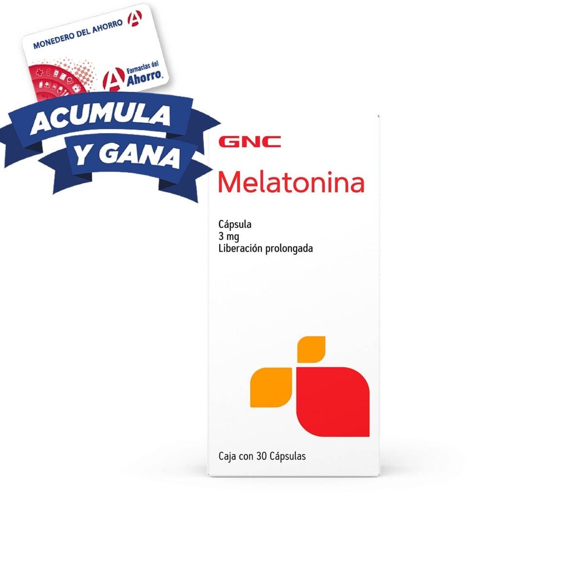 GNC Melatonina 3 mg 30 Capsules