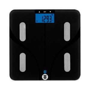 Conair Scale Digital Cristal Black Bluetooth 5 Mediciones