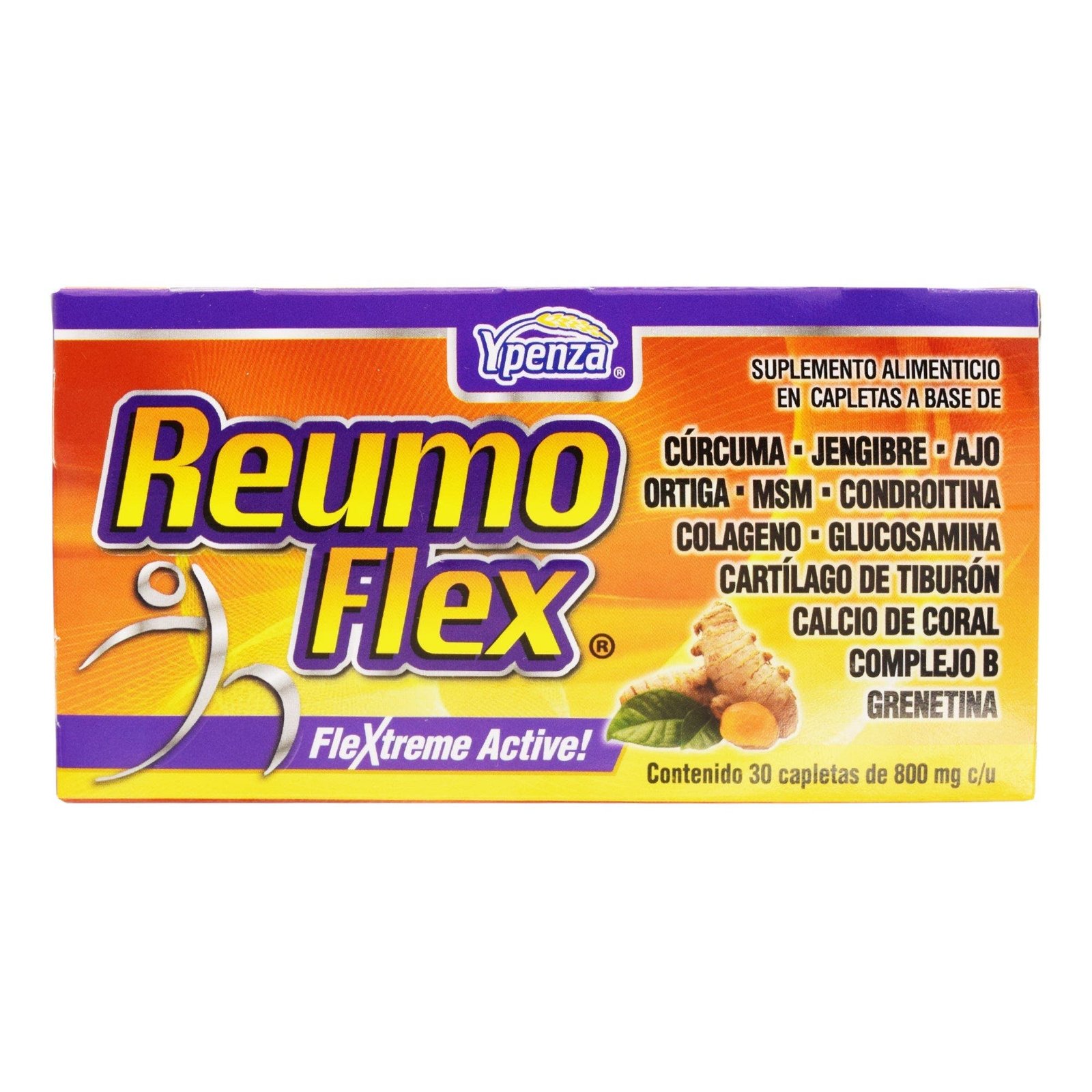Ypenza Supplement Auxiliar Reumo Flex Reumo Flex Purple 30 Capsules