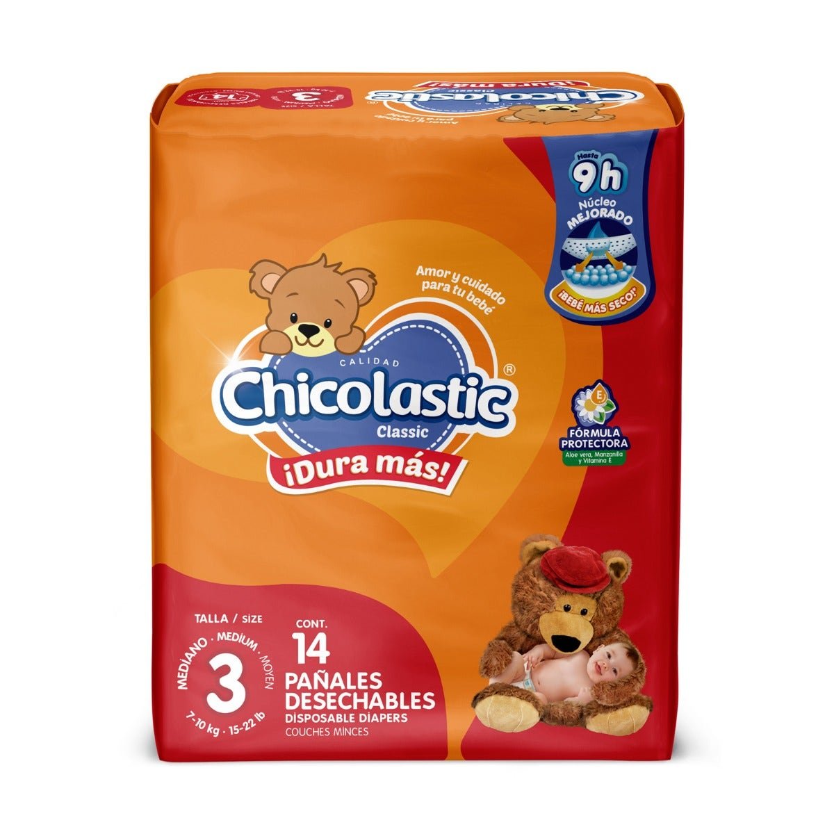 Diaper Chicolastic Size 3 Medium 14 Diapers