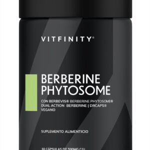 Vitfinity Berberina Berberine 1000mg Dual Action Berbevis Phytosome DRCaps Vegano 60 Capsules