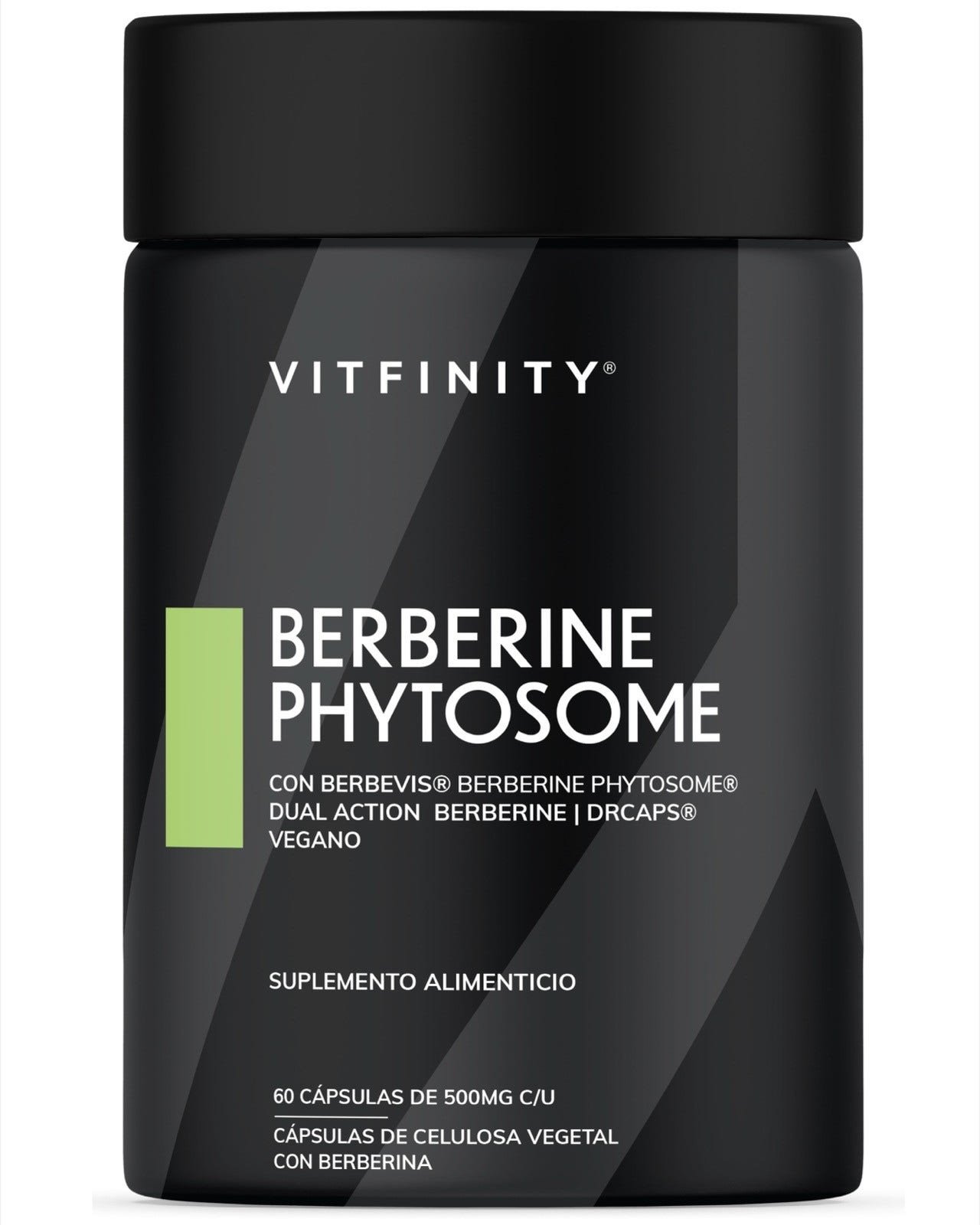 Vitfinity Berberina Berberine 1000mg Dual Action Berbevis Phytosome DRCaps Vegano 60 Capsules