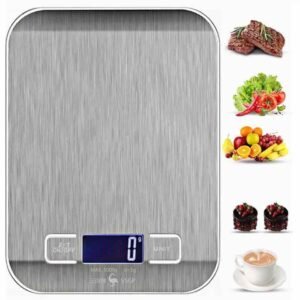 Scale Digital Gramera Kitchen with Plataforma Stainless Steel