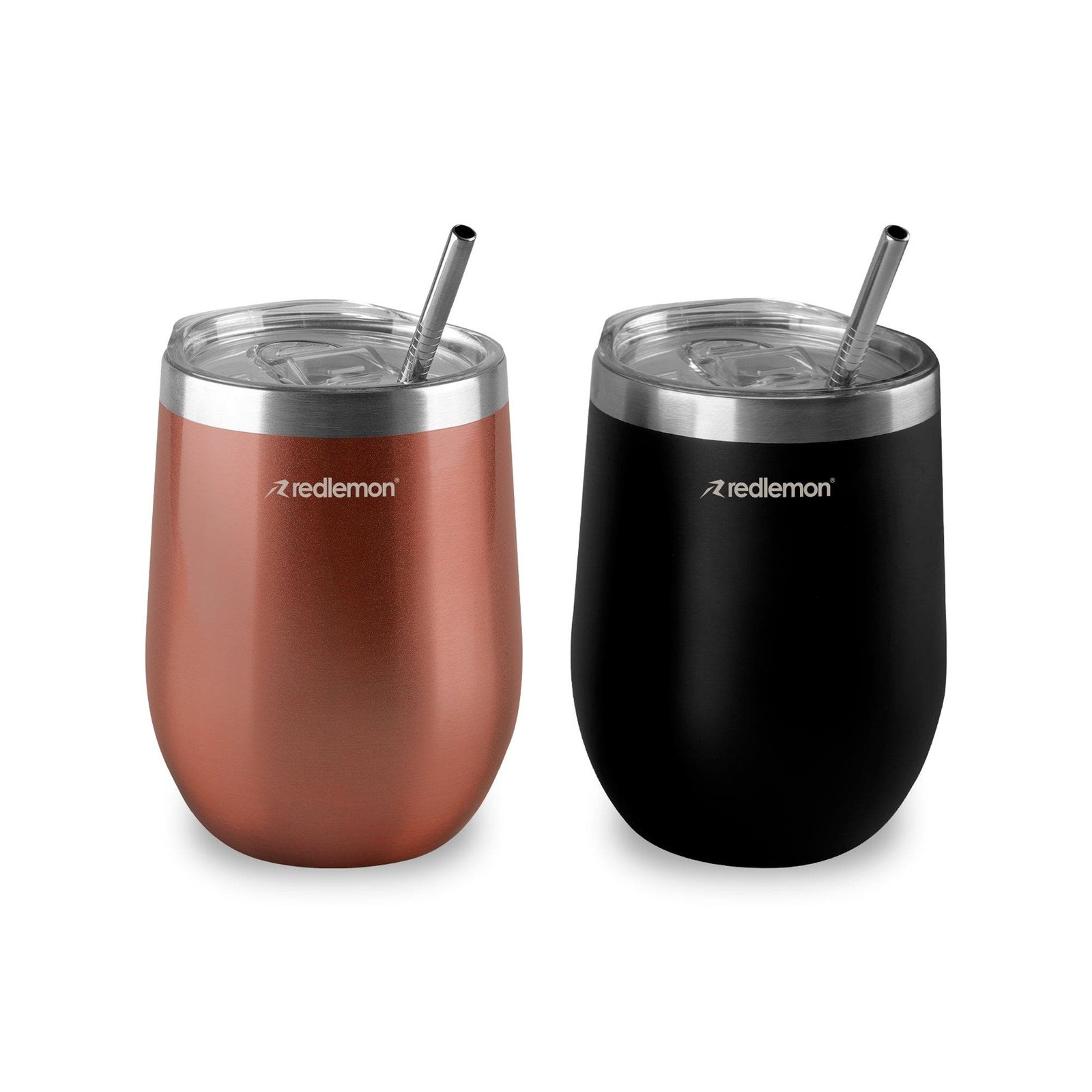 Cup Thermal for Coffee & Wine Stainless Steel 2 Pieces