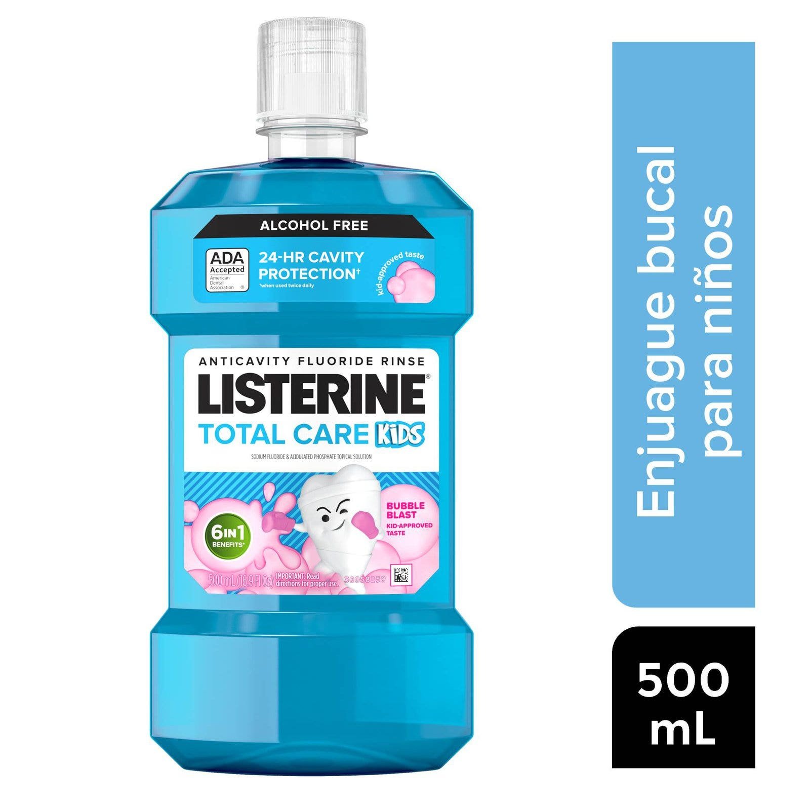 Mouthwash Listerine Total Care Kids Bubble 500 ml