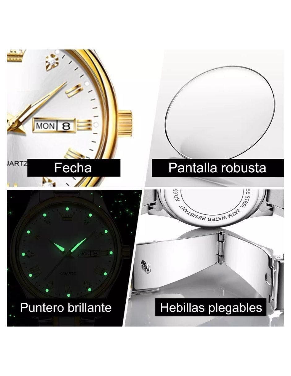 Watch for Women with Night Light & Water Resistance 30M