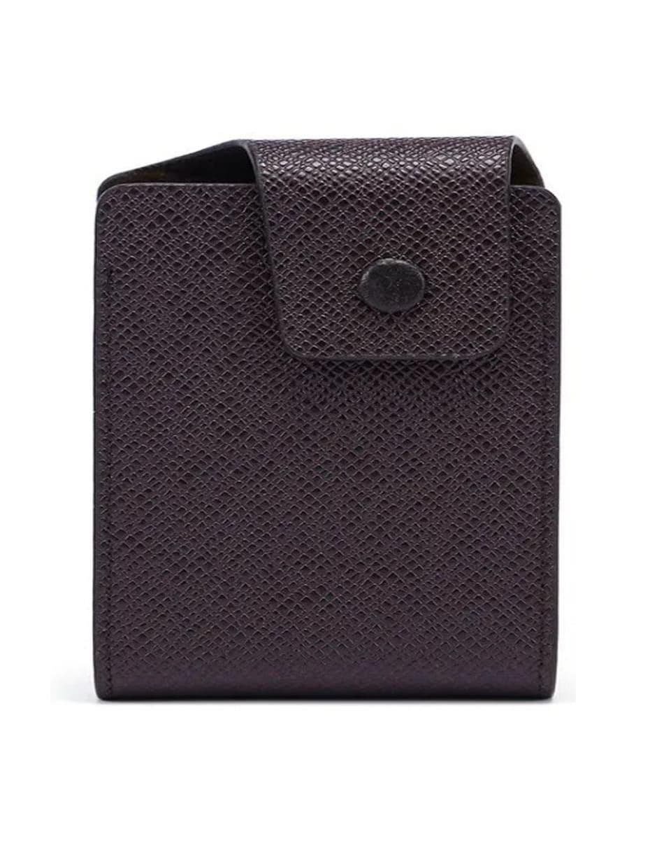 Tarjetero Cuero Genuine with Buckle for Men