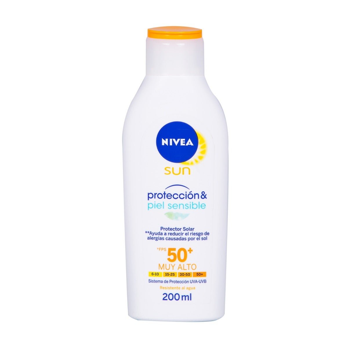 Nivea Sun Protection Sensitive Skin SPF 50 200 ml