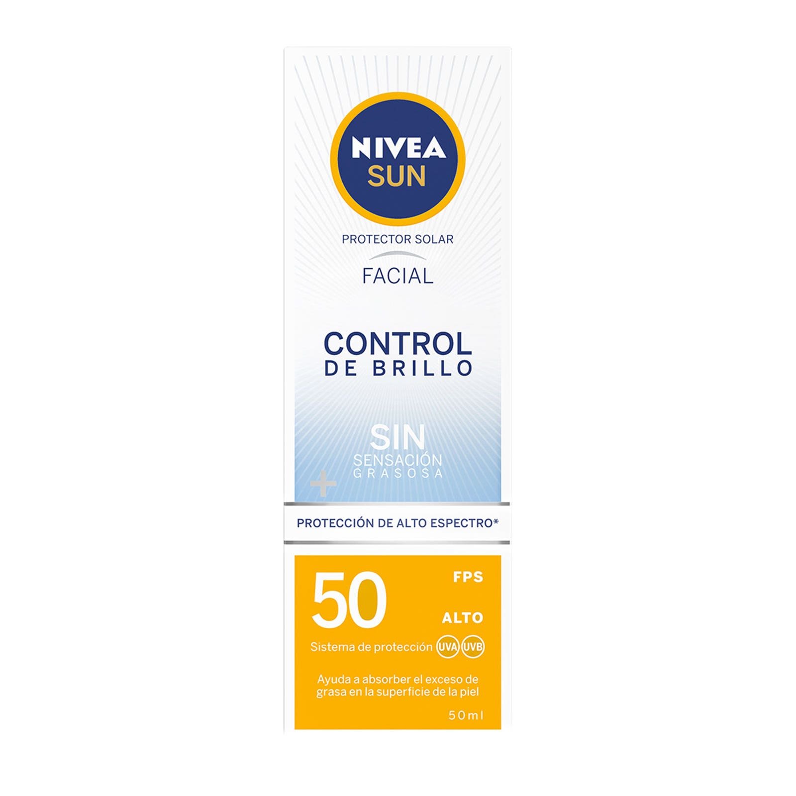 Nivea Sun Control Shine SPF 50 50 ml
