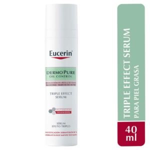 Eucerin DermoPure Triple Effect Serum 40 ml, Efecto mate ideal for Oily Skin