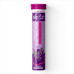 Electrolitos Seltz Flavor Grape 13 Tablets 6.2 g
