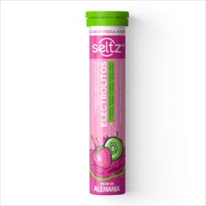 Electrolitos Seltz Strawberry Flavor Kiwi 13 Tablets 6.2 g