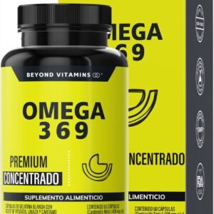 Beyond Vitamins Omega 3 6 9 with EPA/DHA, ALA & Omega 6, 480 mg, 60 Capsules