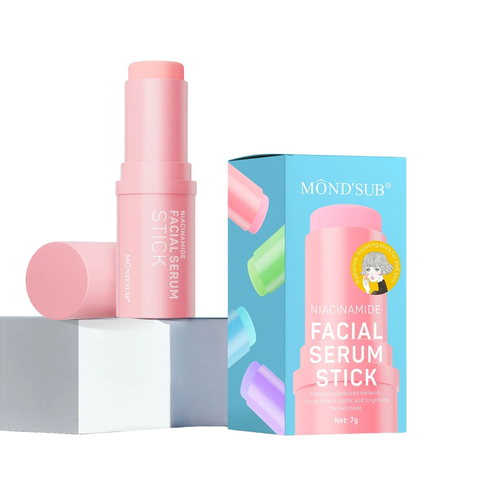 Tripack Mônd'Sub Serum Facial in Barra Niacinamida 7g
