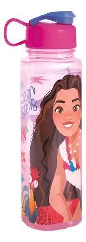 Bottle Cuadrado Kids Moana Plastic Ecológica Concord Pink