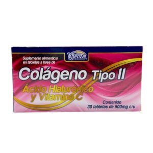 Collagen Type II Acid Hialuronico 30 Tablets Ypenza