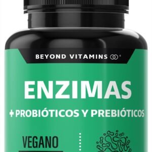 Beyond Vitamins Enzimas Digestivas with Probiotics, 7 Enzimas + Lactobacillus Acidophilus, 60 Capsules