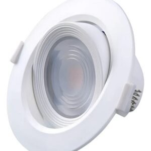 Lamp Empotrado Led 6w Redondo Dirigible 6000°k Maxxi White
