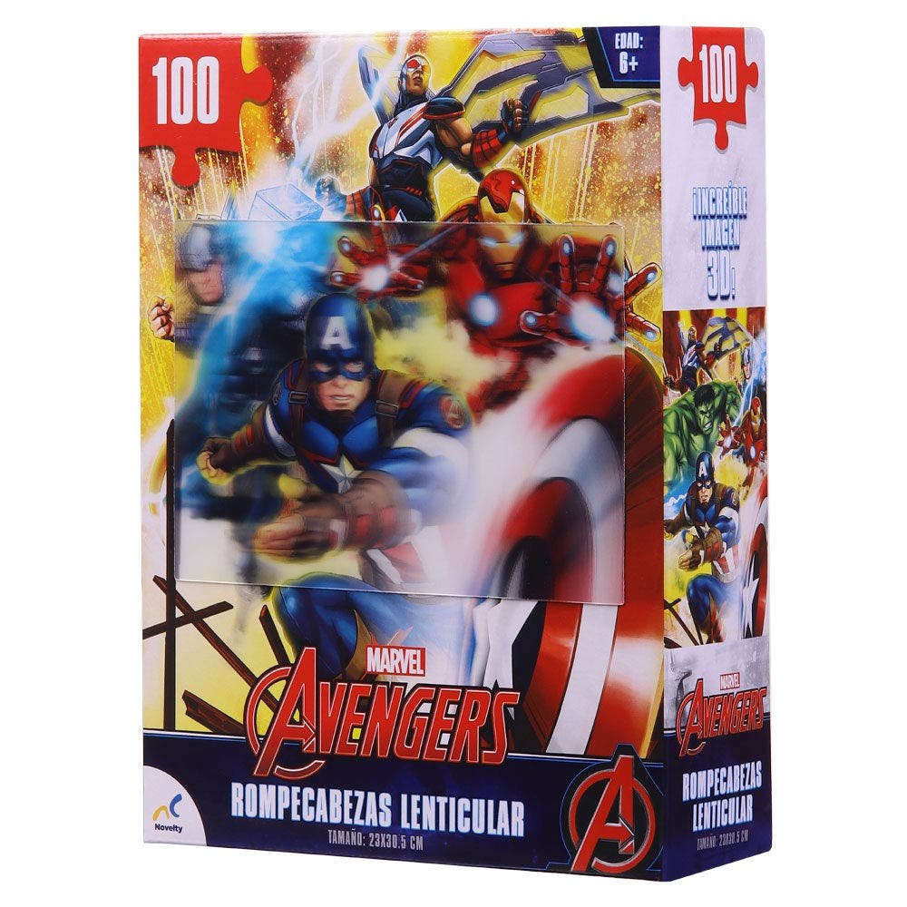 Rompecabezas 3D Avengers 100 Pieces