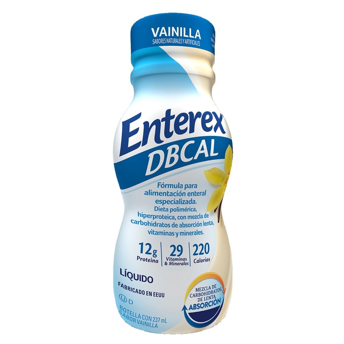 Enterex Dbcal Dietary Supplement Vanilla Flavor 237 ml
