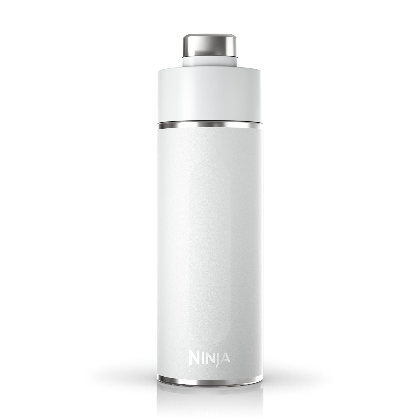 Ninja Bottle Travel Thirsti Stainless Steel White 717 ml