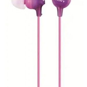 Headphones Intrauditivos Silicone Violetas Mdrex15lp/vio Sony Púrpura