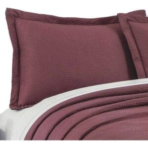 Cover P/ Pillow Pinsonic Burdeos Wine Polyester Concord Wine Pinsonic