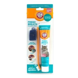 Arm & Hammer Toothpaste & Brush for Cat Removes Tartar & Bad Breath