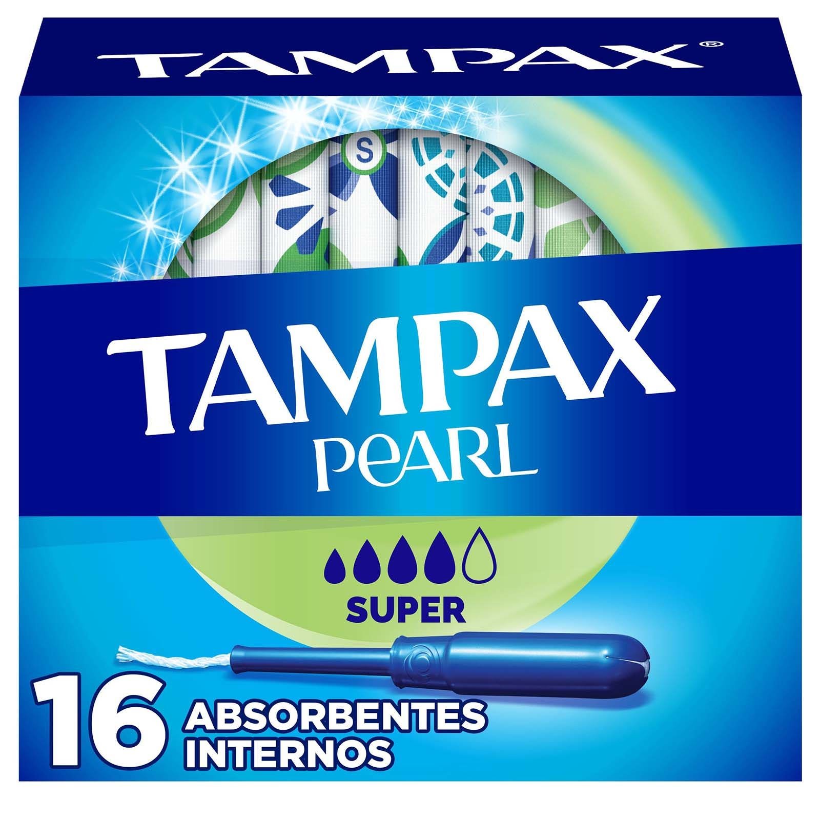 Tampons Tampax Pearl Super 16 Units