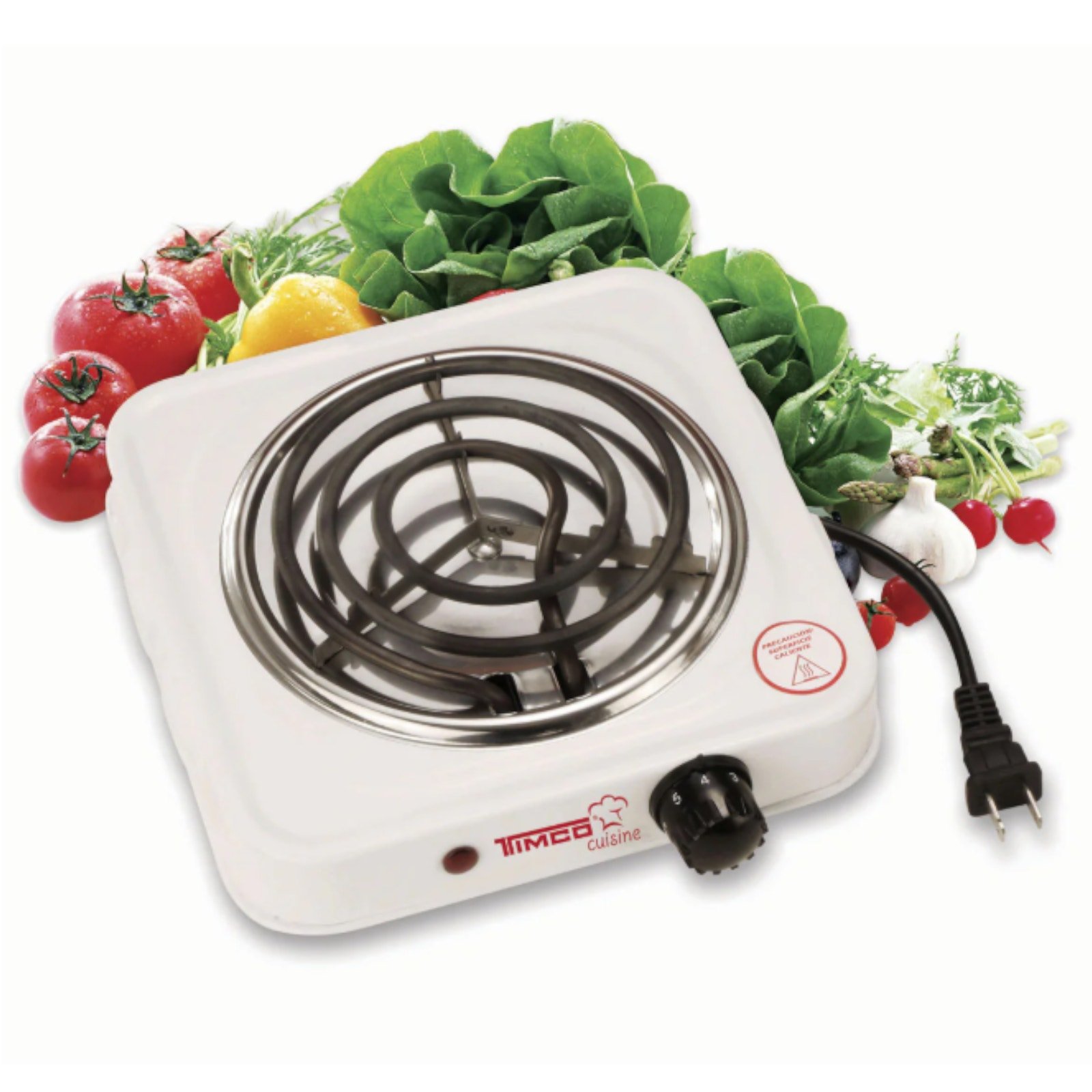 TIMCO Grill Electric 1 Burner with Termostato