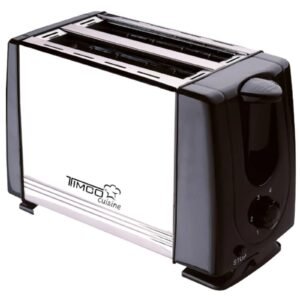 TIMCO Tostador 2 Rebanadas Pan Stainless Steel
