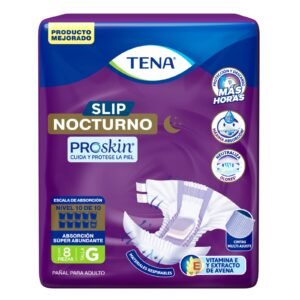 Diapers for Adult TENA Slip Overnight Size:G 8 Pieces