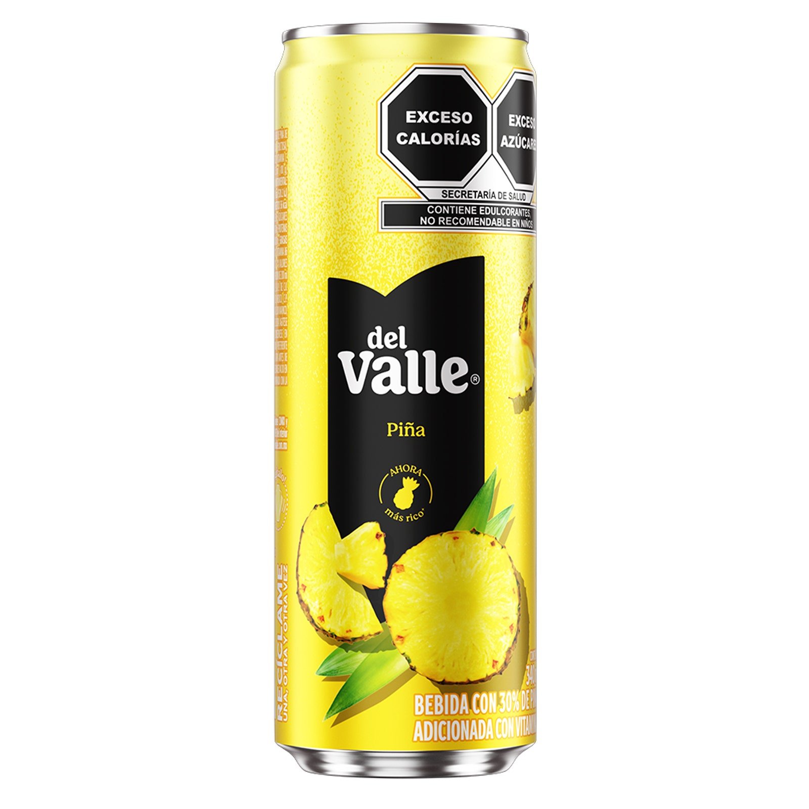 valle nectar piña Can 340 ml alum nr (sleek can)