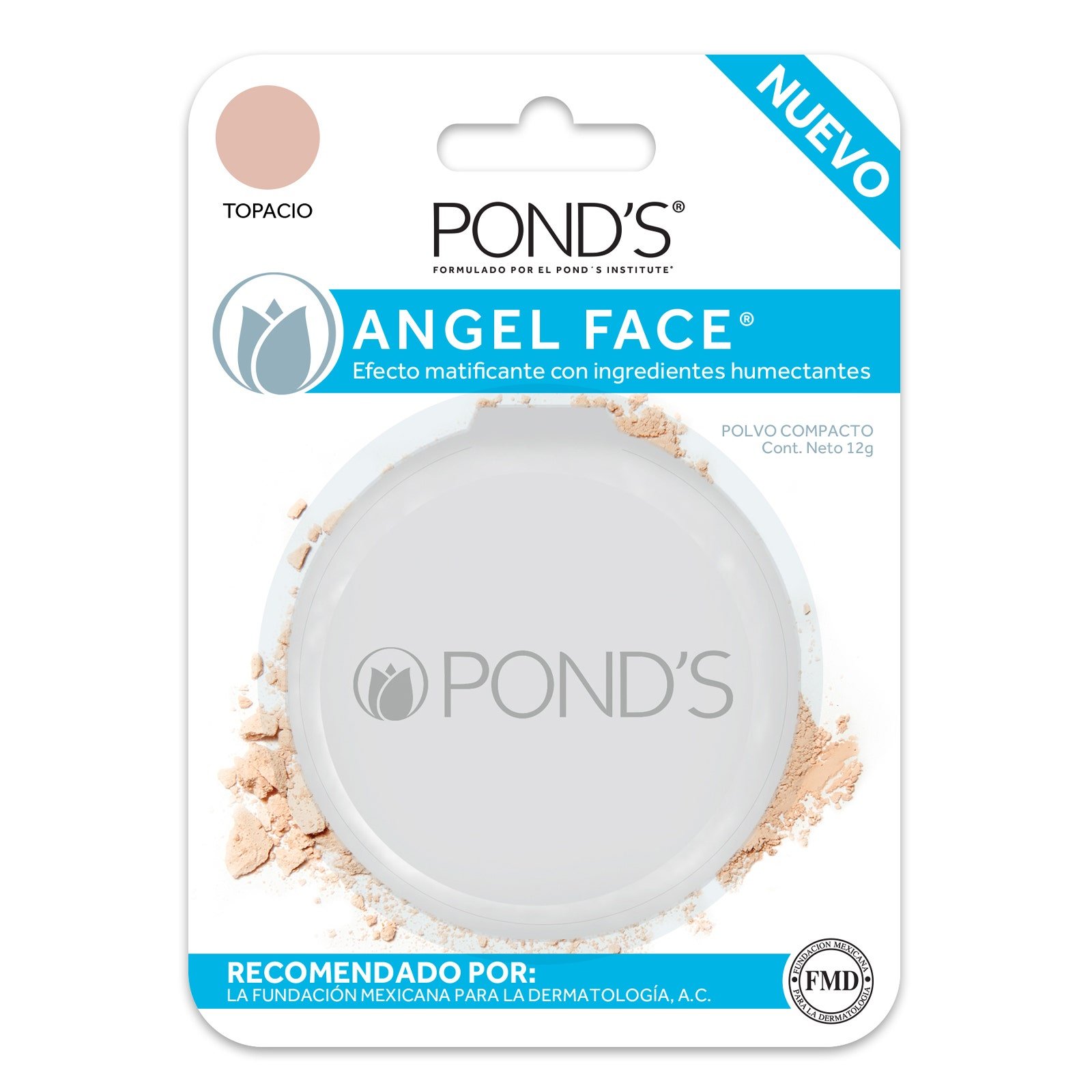 Makeup in Powder Pond's s Shade Topacio with Mirror 12 g