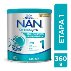 Nestlé NAN Optimal Pro Infant Formula Stage 1 0 a 6 Months 360 g