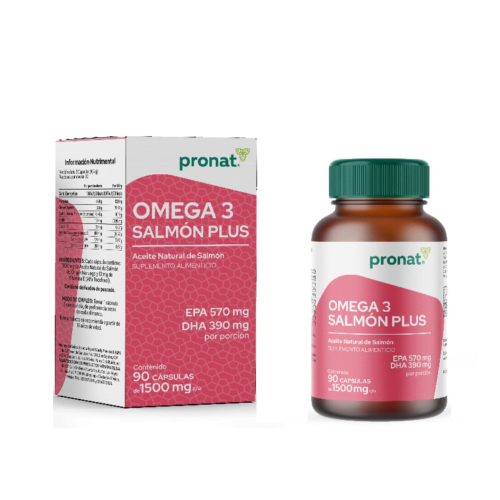 Salmon Plus Omega 3 90 Capsules