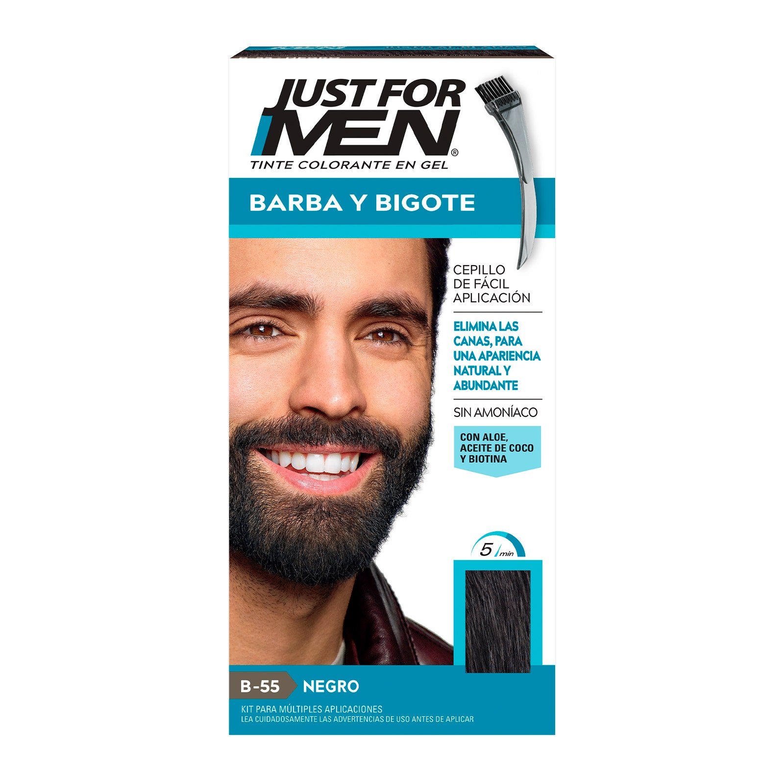 Just For Men Beard & Bigote Black