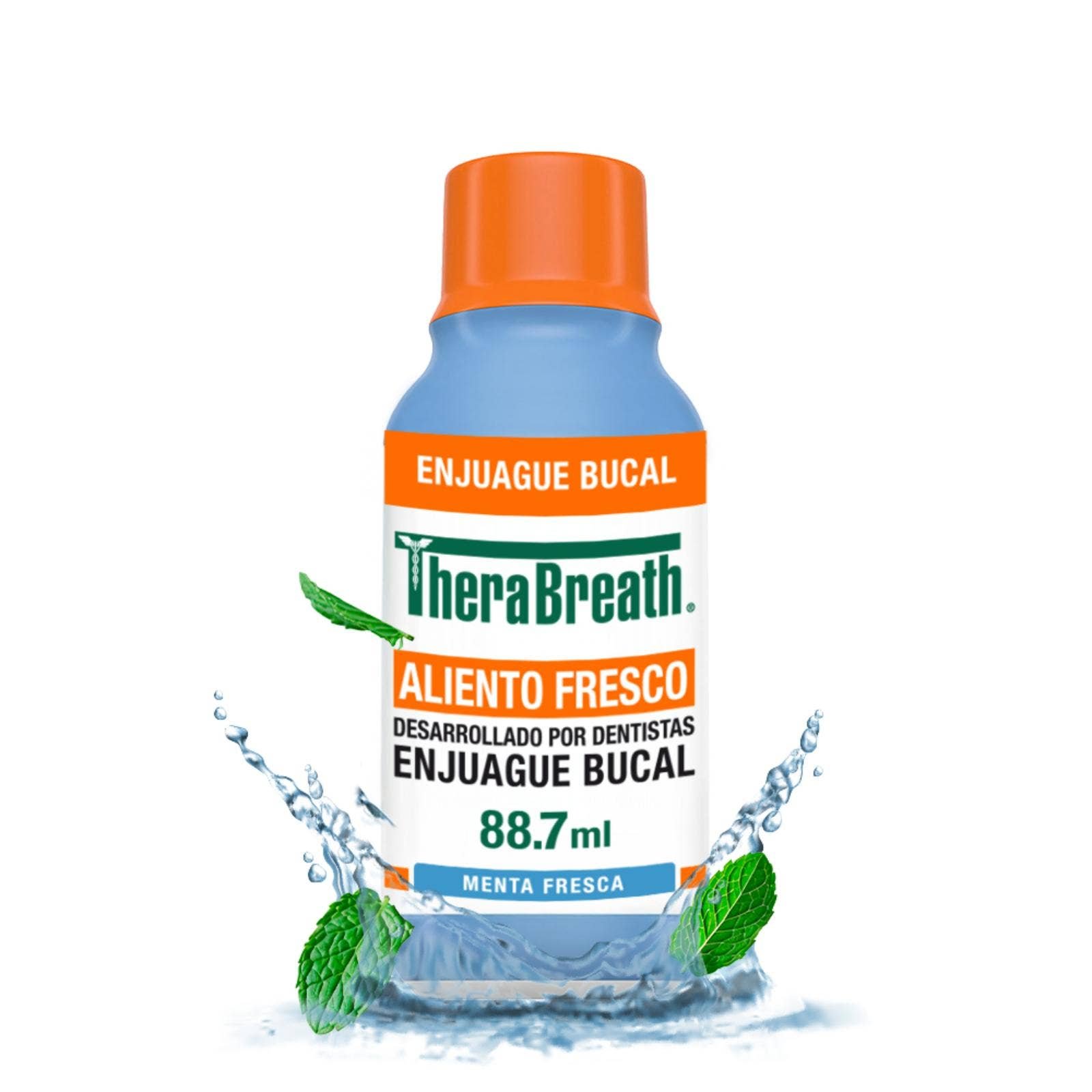 Mouthwash TheraBreath Travel Size Icy Mint 88.7 ml