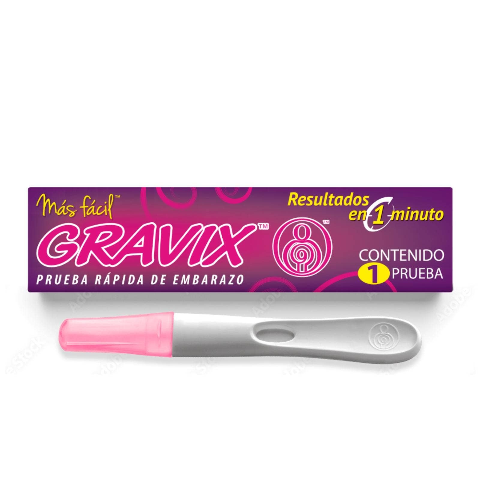 Pregnancy Test Gravix Plus Fácil Box