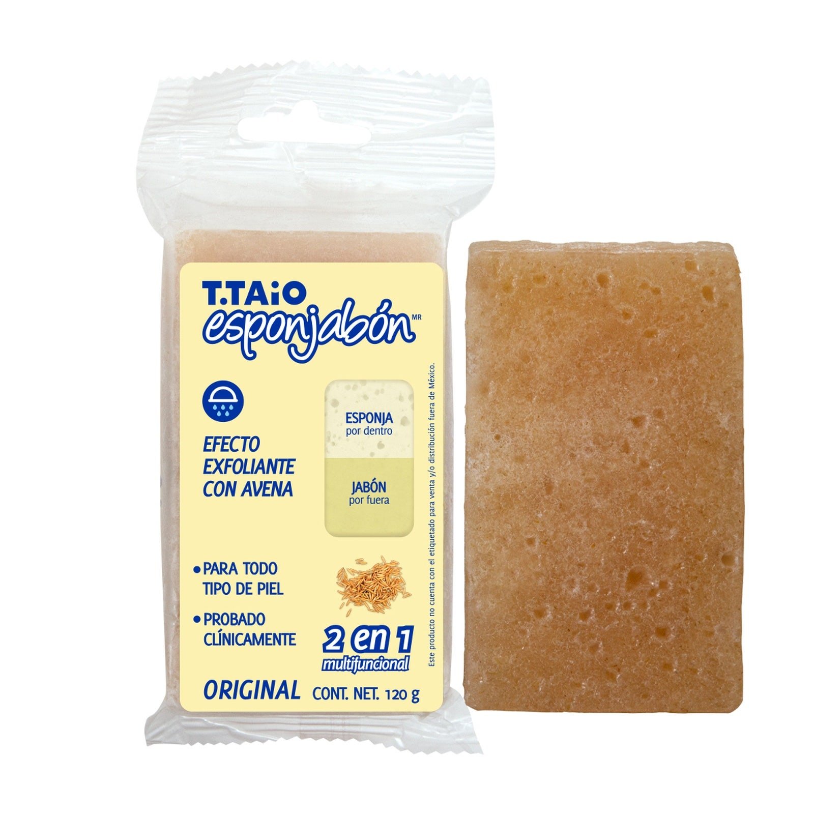 T. Taio Esponjabon Avena Exfoliating 120 g