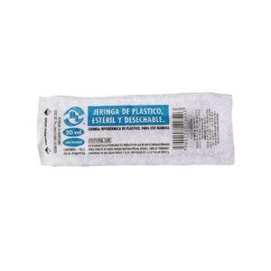 Syringe Disposable Dl 20 ml S/Aguja Piece