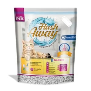 FANCY PETS Flush Away Litter aglutinante control olores for Cats 4 kg
