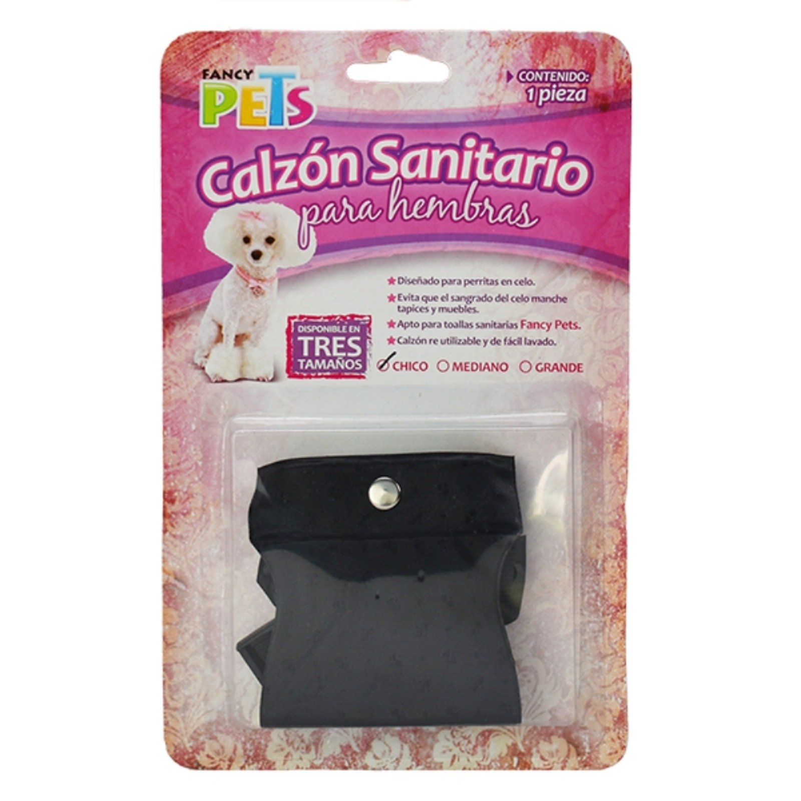 FANCY PETS Calzón Sanitario Reutilizable Hembras Small