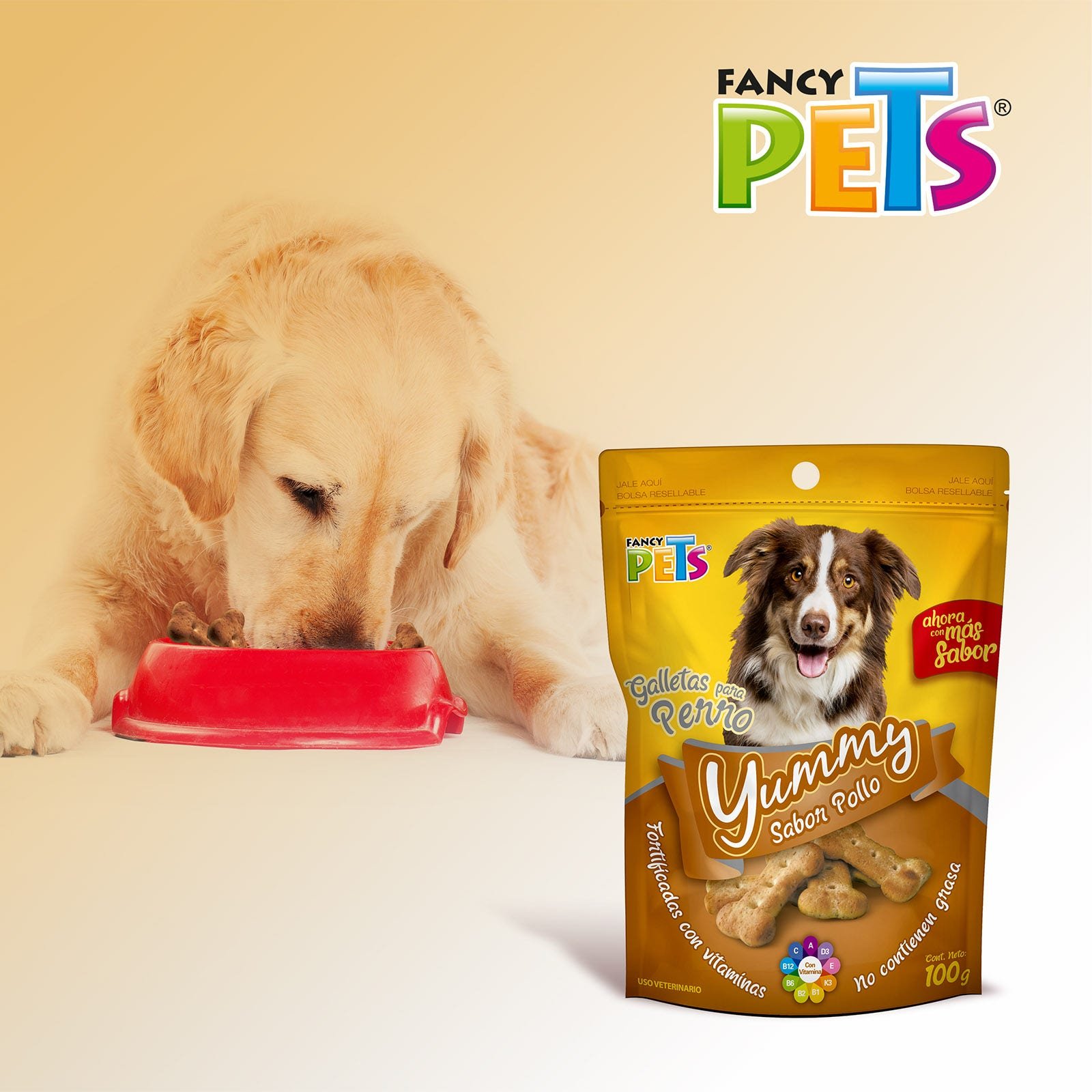 FANCY PETS Yummy Snack Chicken Flavor 100 g