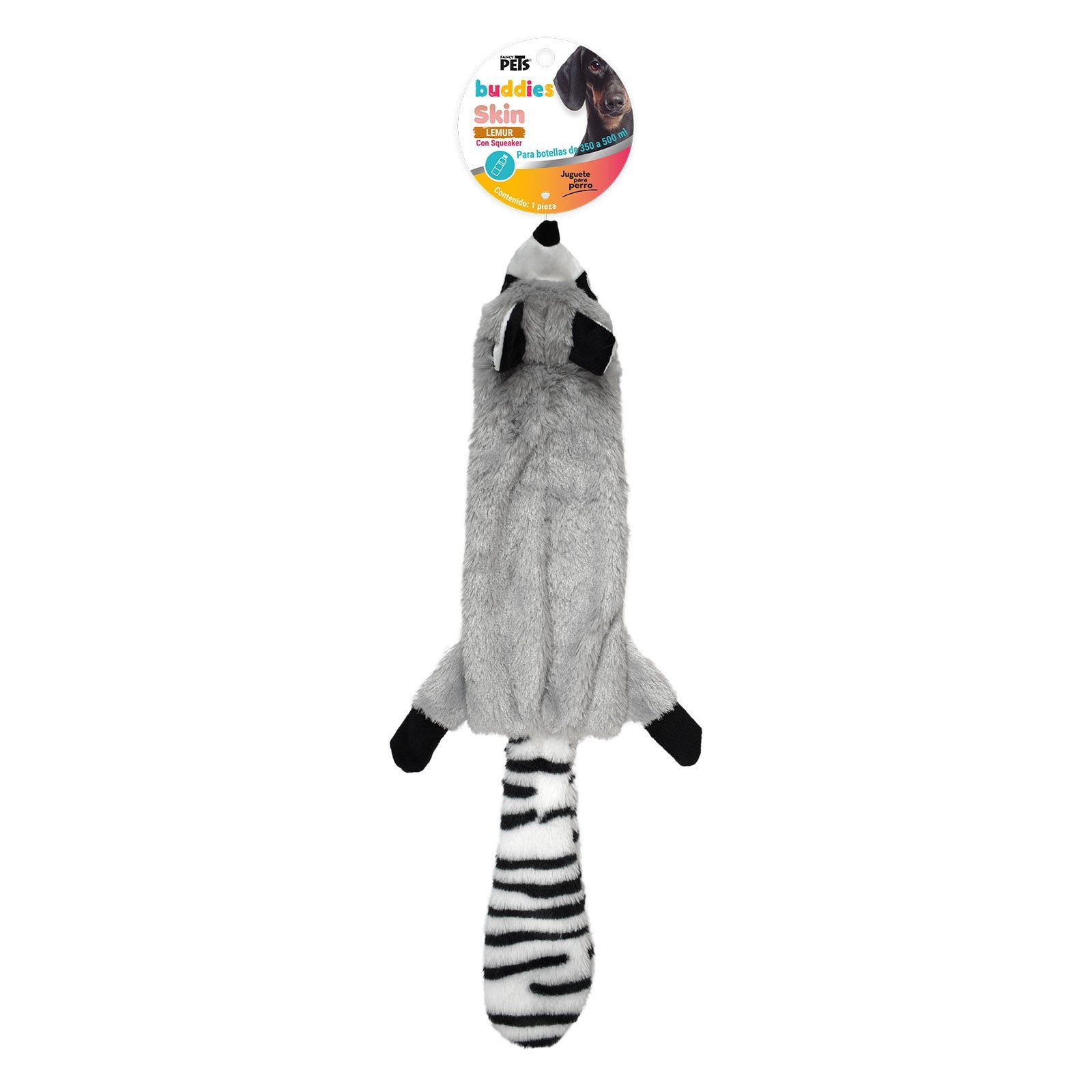 FANCY PETS Toy Cover Lémur Buddies Skin for Bottle