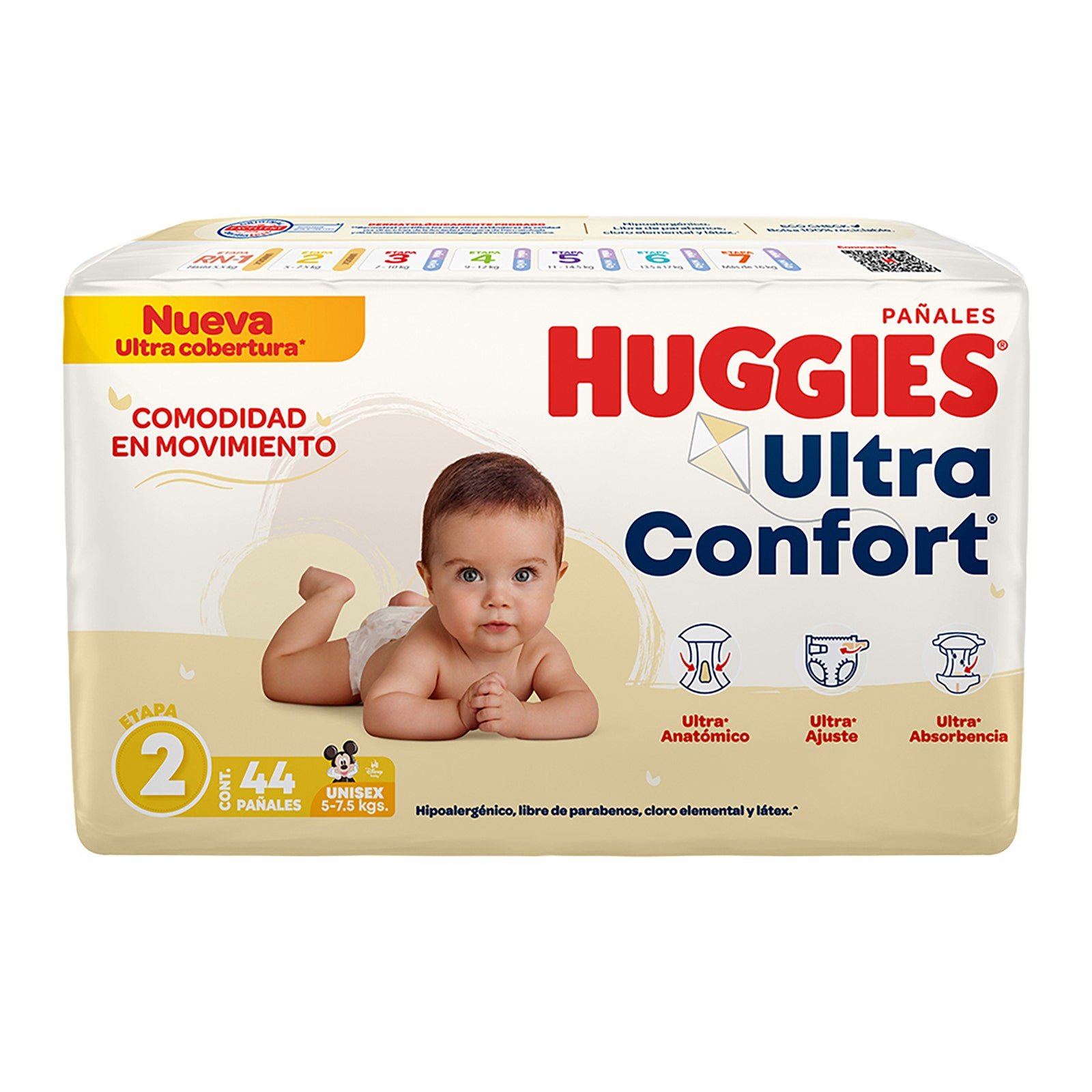 Diaper Huggies Ultraconfort Stage 2 Unisex 40 pcs