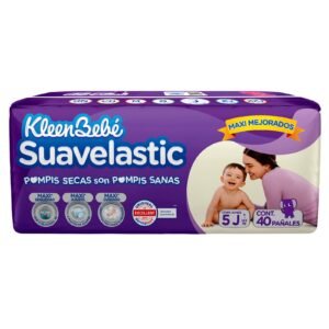 Diaper Kleen Baby Suavelastic Max Jumbo Stage 5 40 Pieces