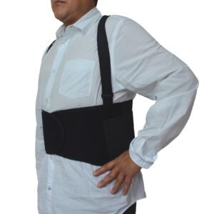 Back Support Belt Industrial with Double Ajuste Size M